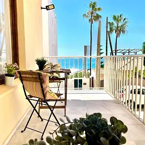 Gatu Cielo Y Mar Con Chimenea, Terraza , Wifi Y Vista Al Mar Apartamento